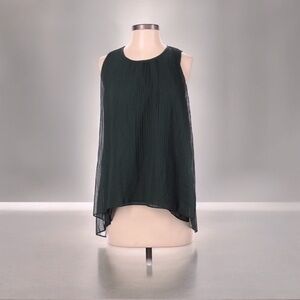 Zara Dark Green Tunic Blouse  | SIZE XS